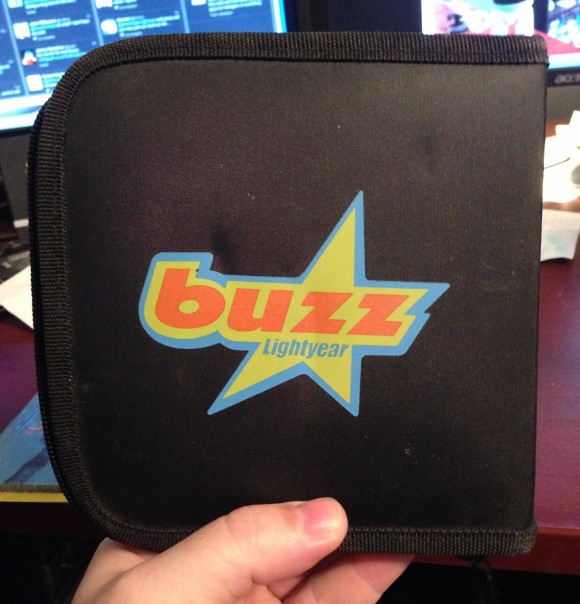 Buzz Lightyear CD Wallet Back